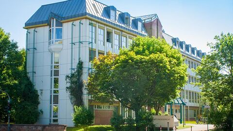 Verwaltungsgericht Gießen Gebäudeansicht des Verwaltungsgerichts Gießen.