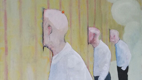 Ein Traum Ein Traum, Acryl auf Leinwand, 60 cm x 50 cm, 2024.