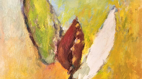 Bildbeispiel 1 Bild aus der Ausstellung „Blaue Blume auf Terra“ von Michael Evers