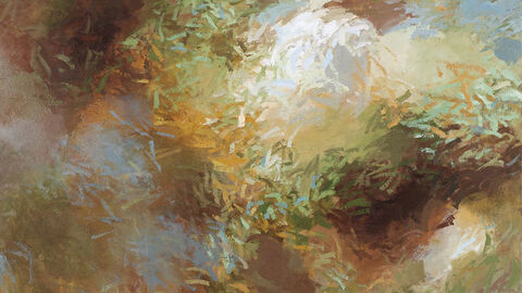 Bildbeispiel 2 Bild aus der Ausstellung „Blaue Blume auf Terra“ von Michael Evers