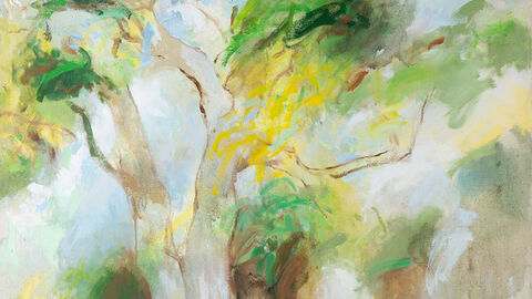 Bildbeispiel 3 Bild aus der Ausstellung „Blaue Blume auf Terra“ von Michael Evers